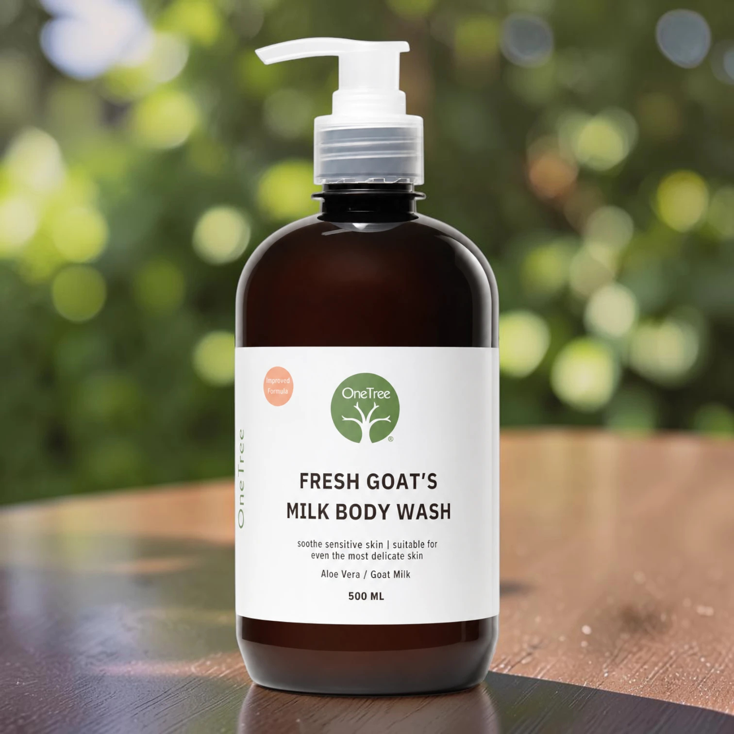 One Tree Fresh Goat's Milk Body Wash 500ml NEW