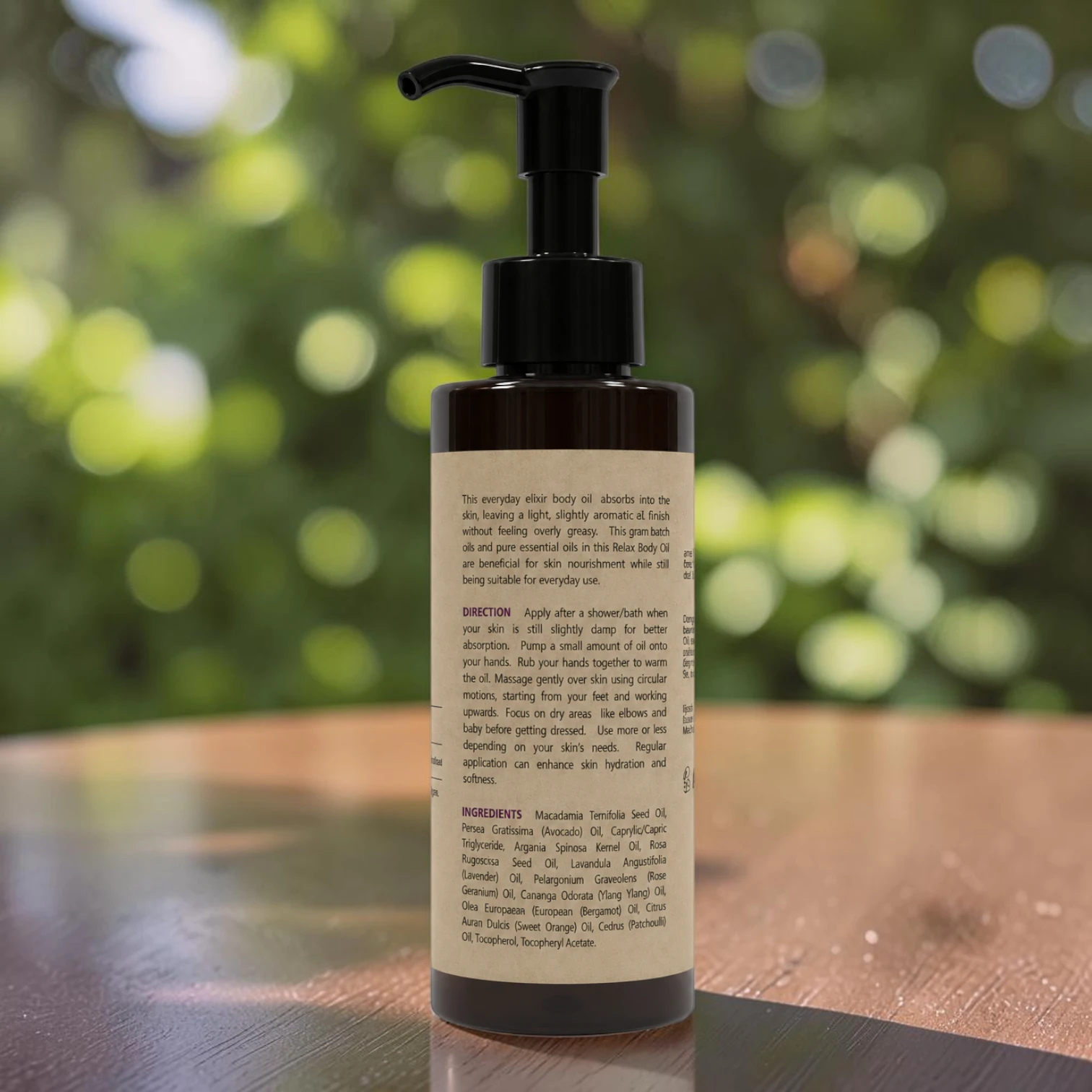 One Tree Relax Body Oil 120ml