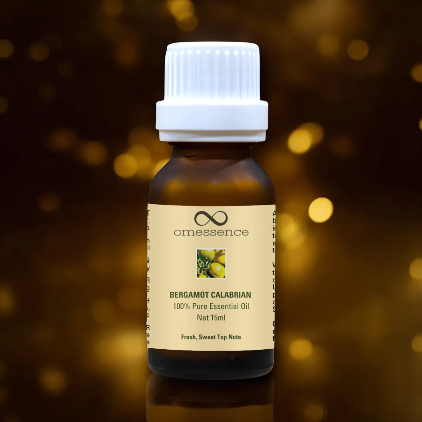 Omessence Bergamot Calabrian Pure Essential Oil 15ml