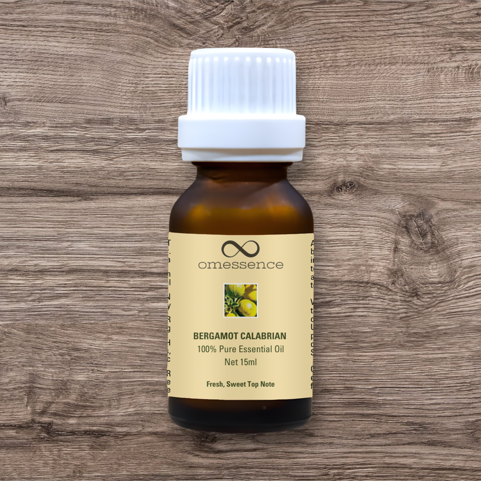 Omessence Bergamot Calabrian Pure Essential Oil 15ml
