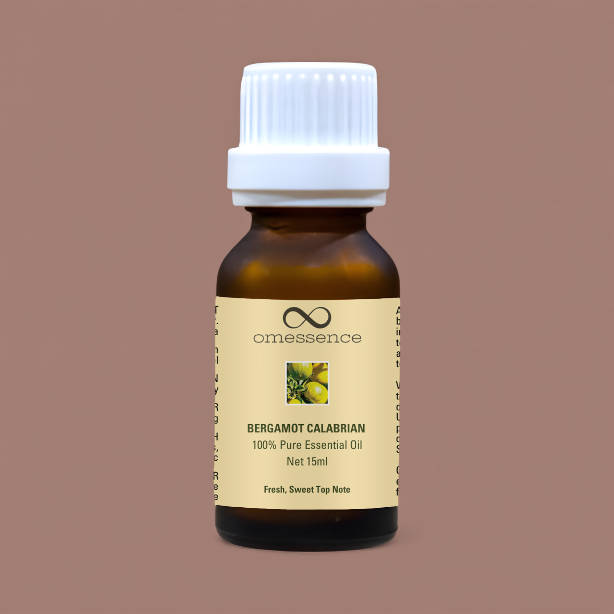 Omessence Bergamot Calabrian Pure Essential Oil 15ml
