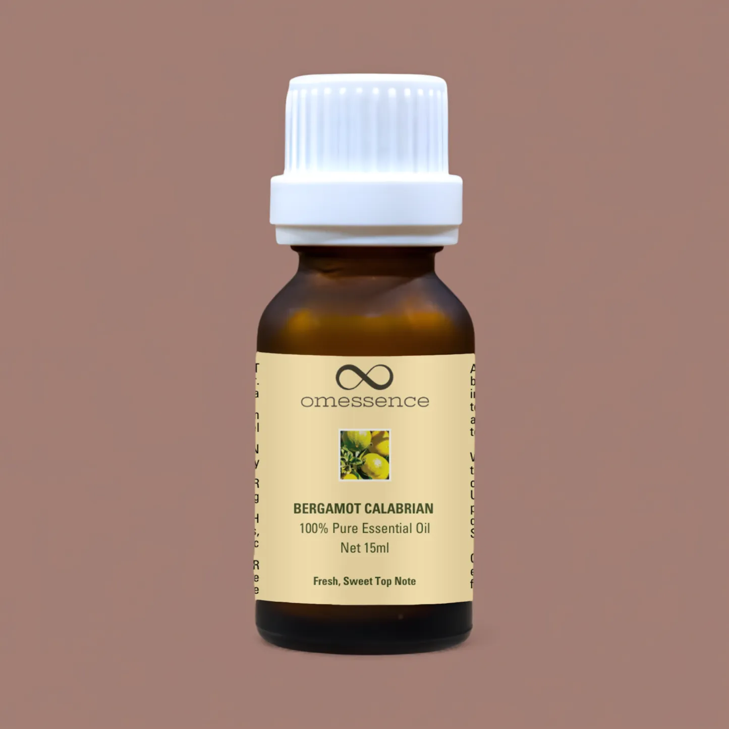 Omessence Bergamot Calabrian Pure Essential Oil 15ml