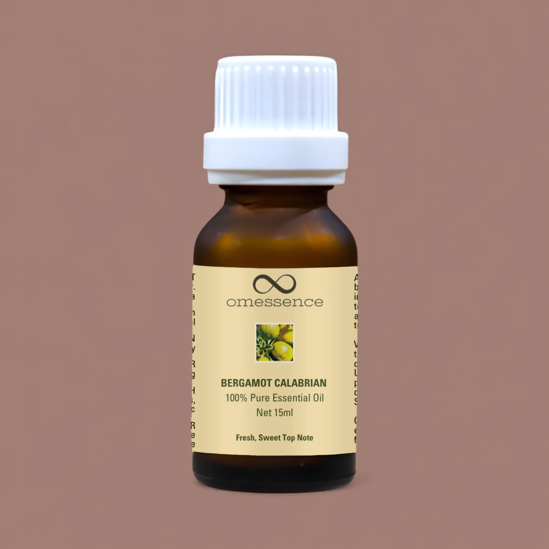 Omessence Bergamot Calabrian Pure Essential Oil 15ml