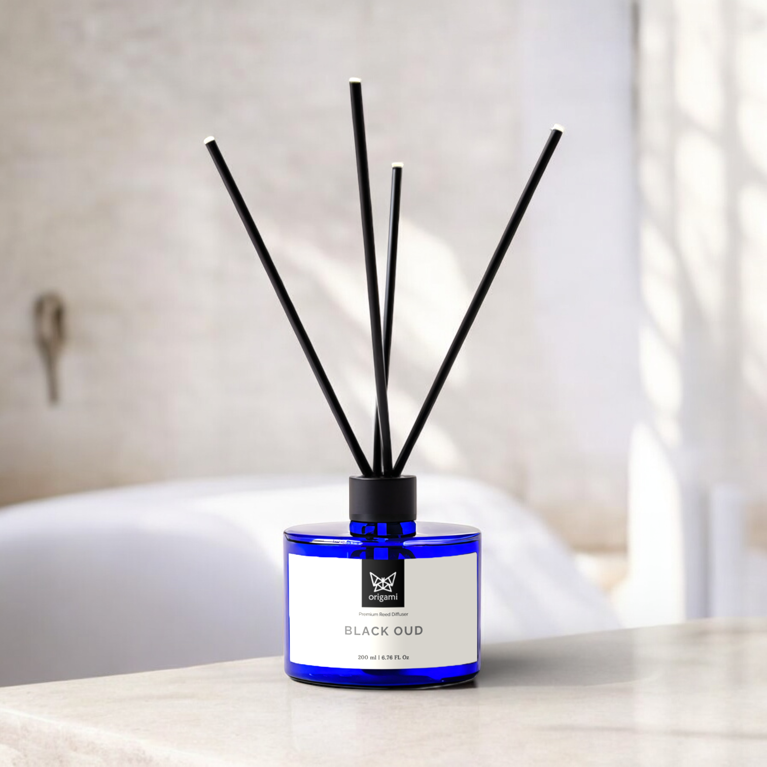 Origami Black Oud Reed Diffuser 200ml