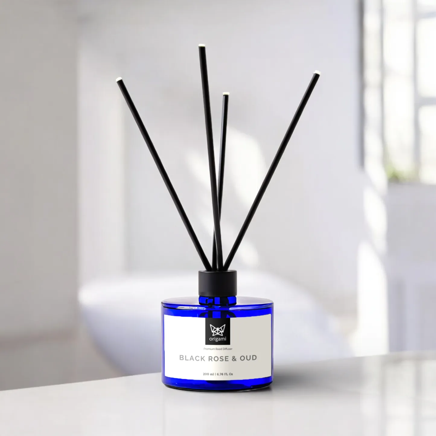 Origami Black Rose & Oud Reed Diffuser 200ml
