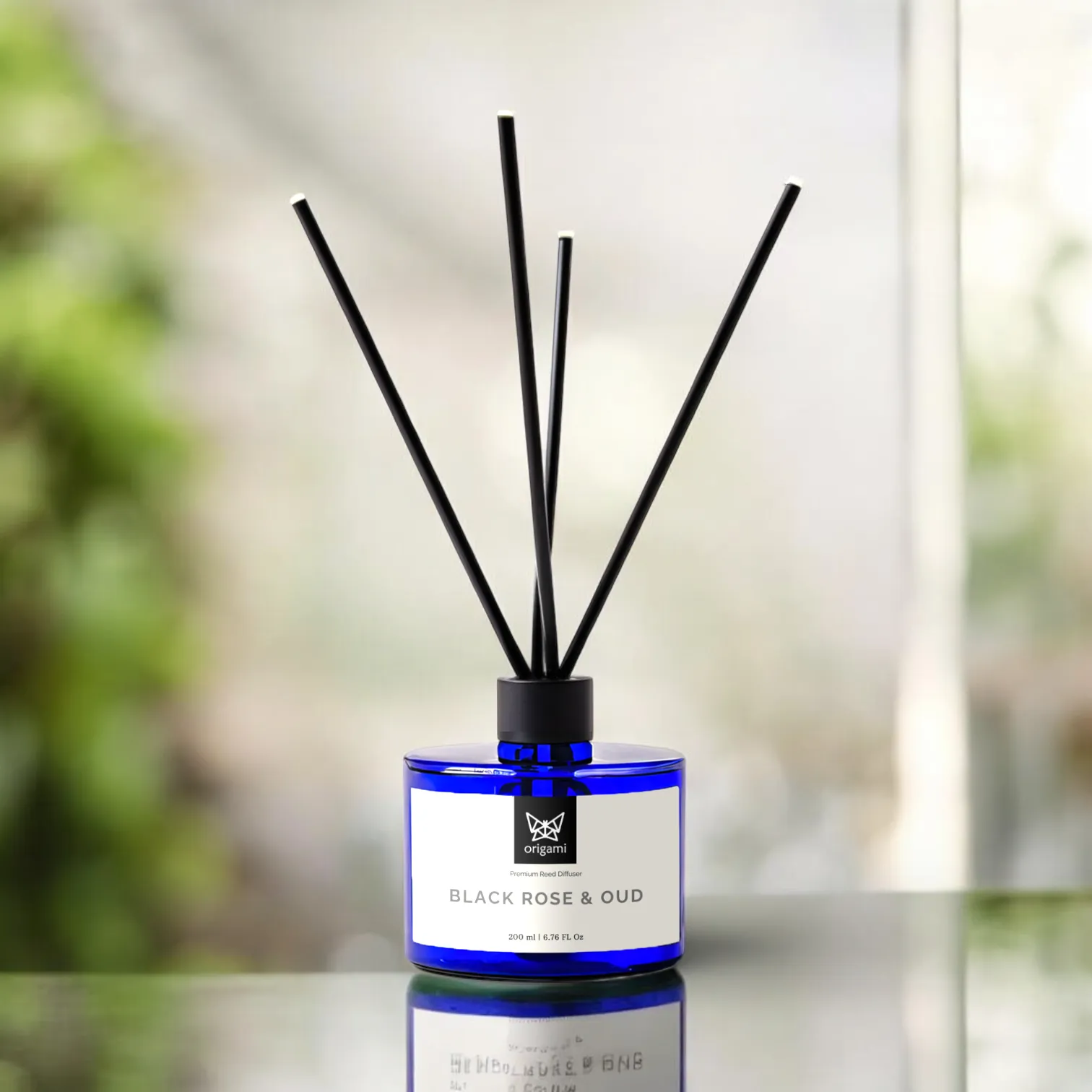 Origami Black Rose & Oud Reed Diffuser 200ml
