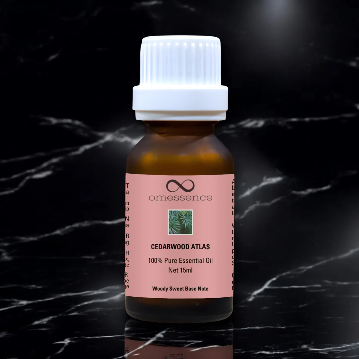 Omessence Cedarwood Oil Atlas Pure Essential Oil 15ml