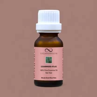 Omessence Cedarwood Oil Atlas Pure Essential Oil 15ml