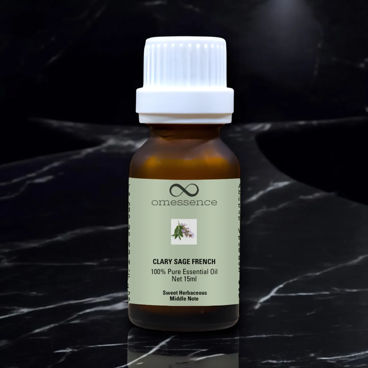 Omessence Clary Sage French Pure Essential Oil 15ml