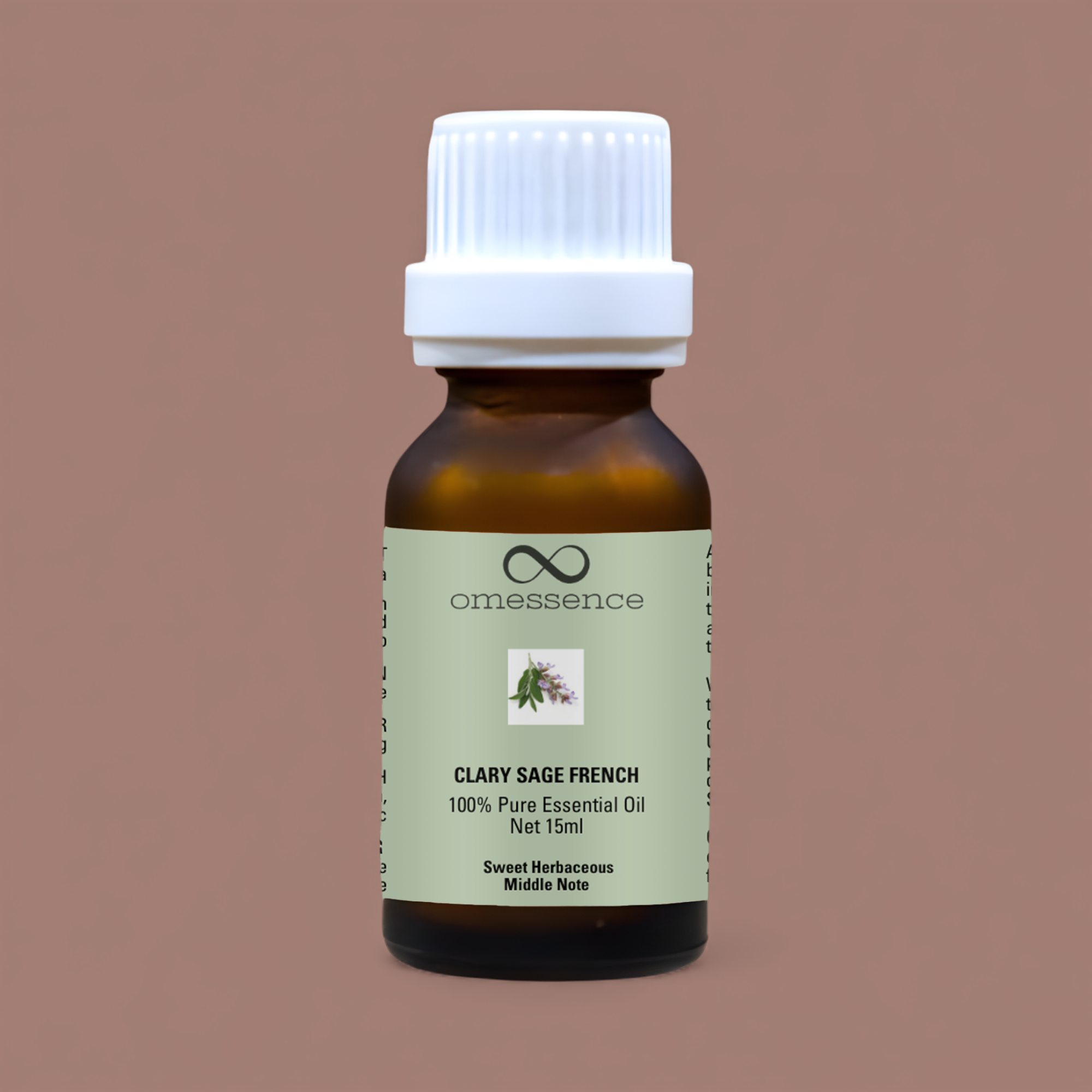 Omessence Clary Sage French Pure Essential Oil 15ml
