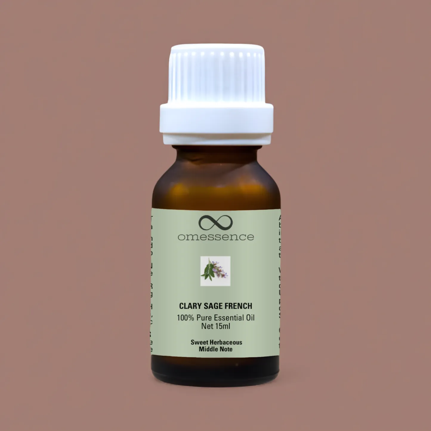 Omessence Clary Sage French Pure Essential Oil 15ml