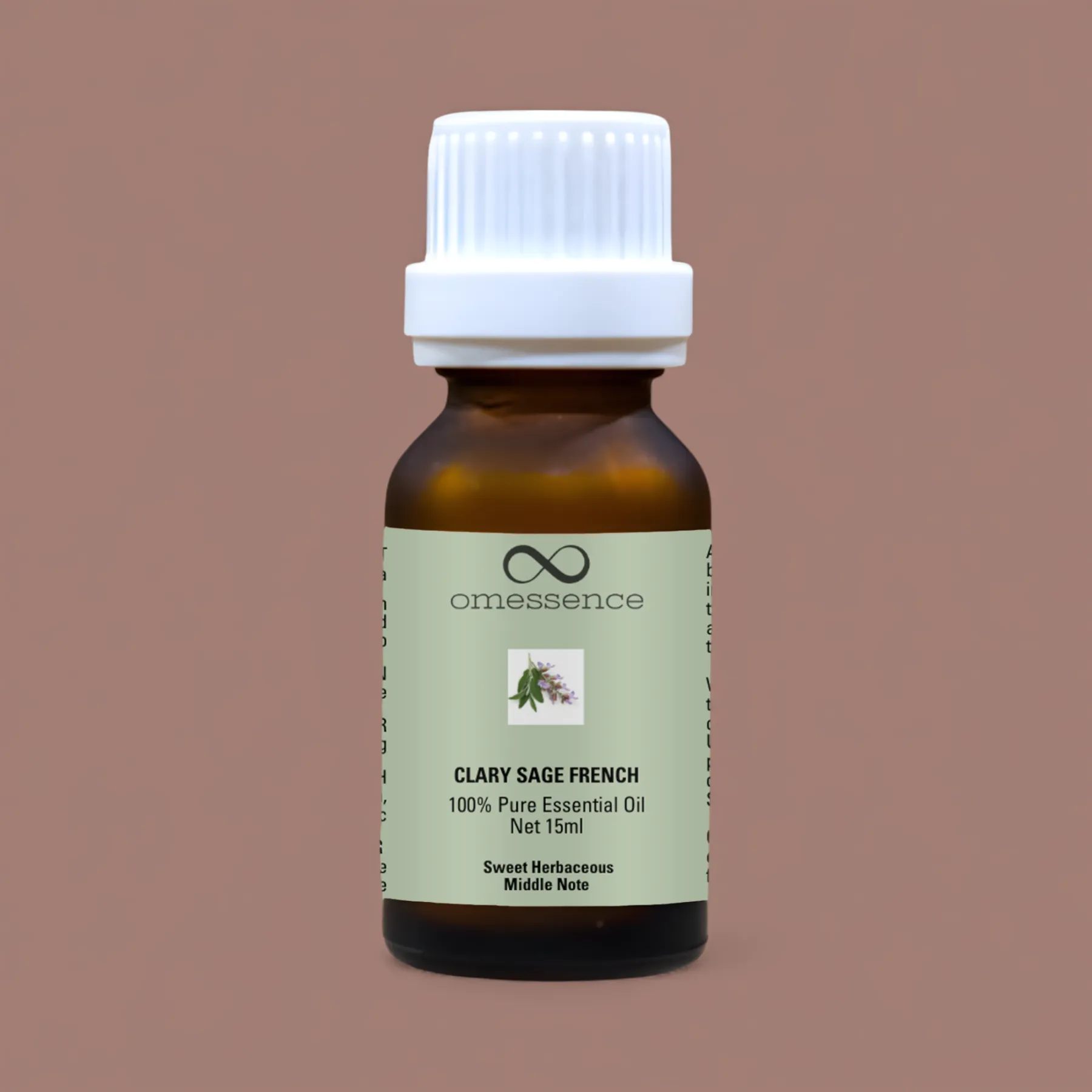 Omessence Clary Sage French Pure Essential Oil 15ml