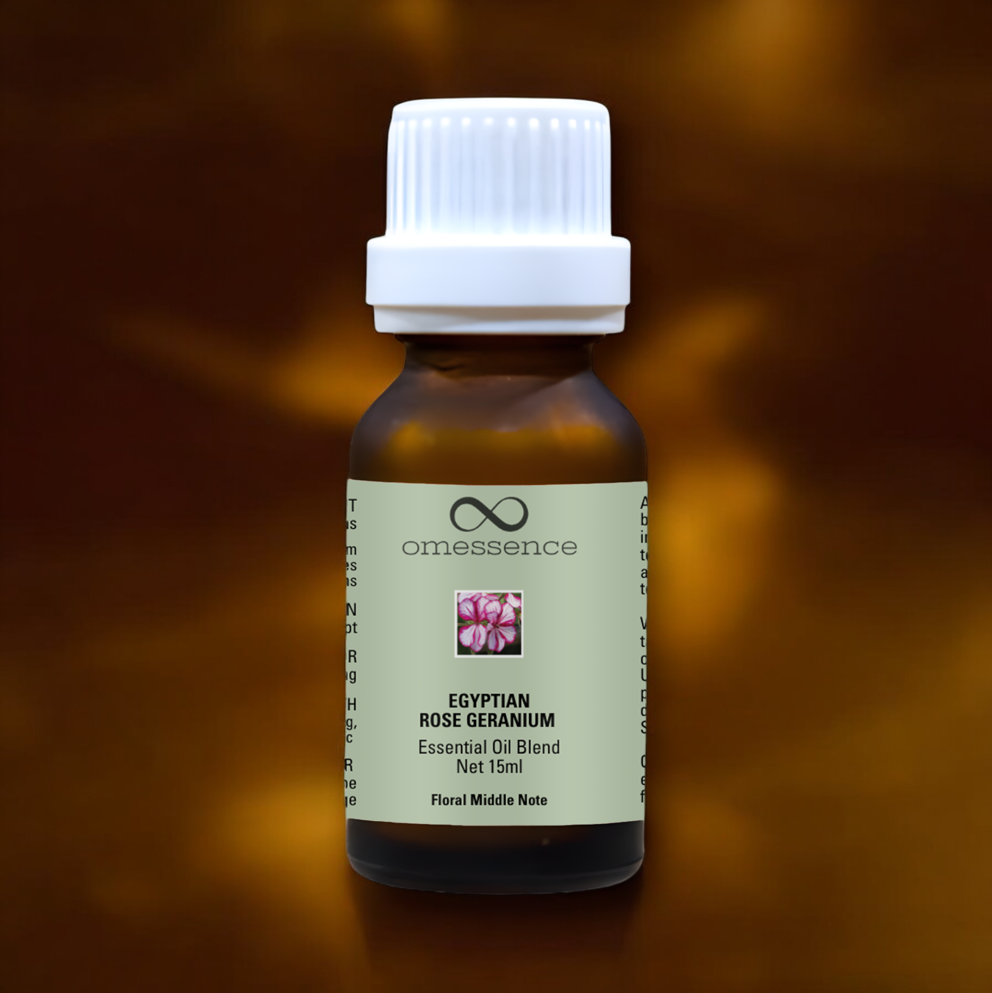 Omessence Rose Geranium Egyption Pure Essential Oil 15ml