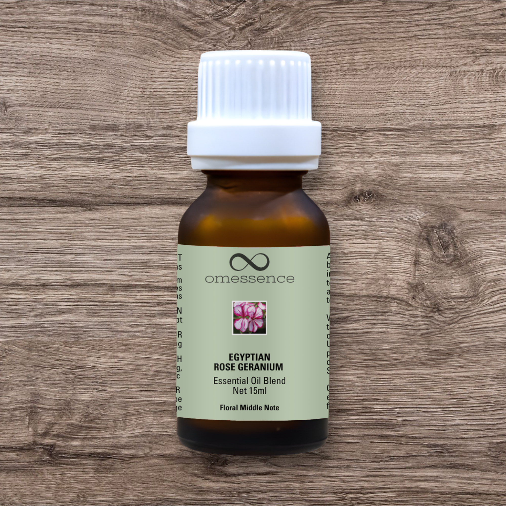 Omessence Rose Geranium Egyption Pure Essential Oil 15ml