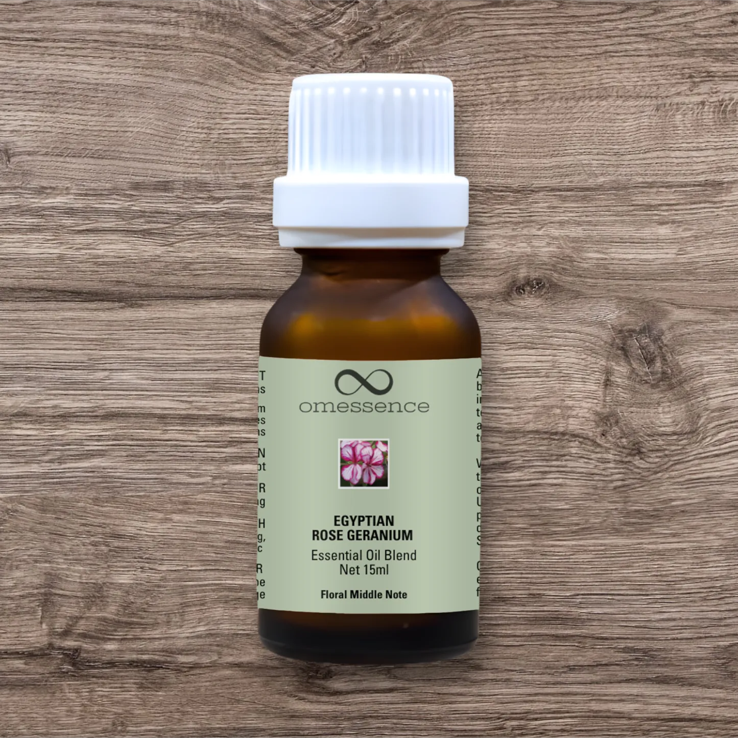 Omessence Rose Geranium Egyption Pure Essential Oil 15ml