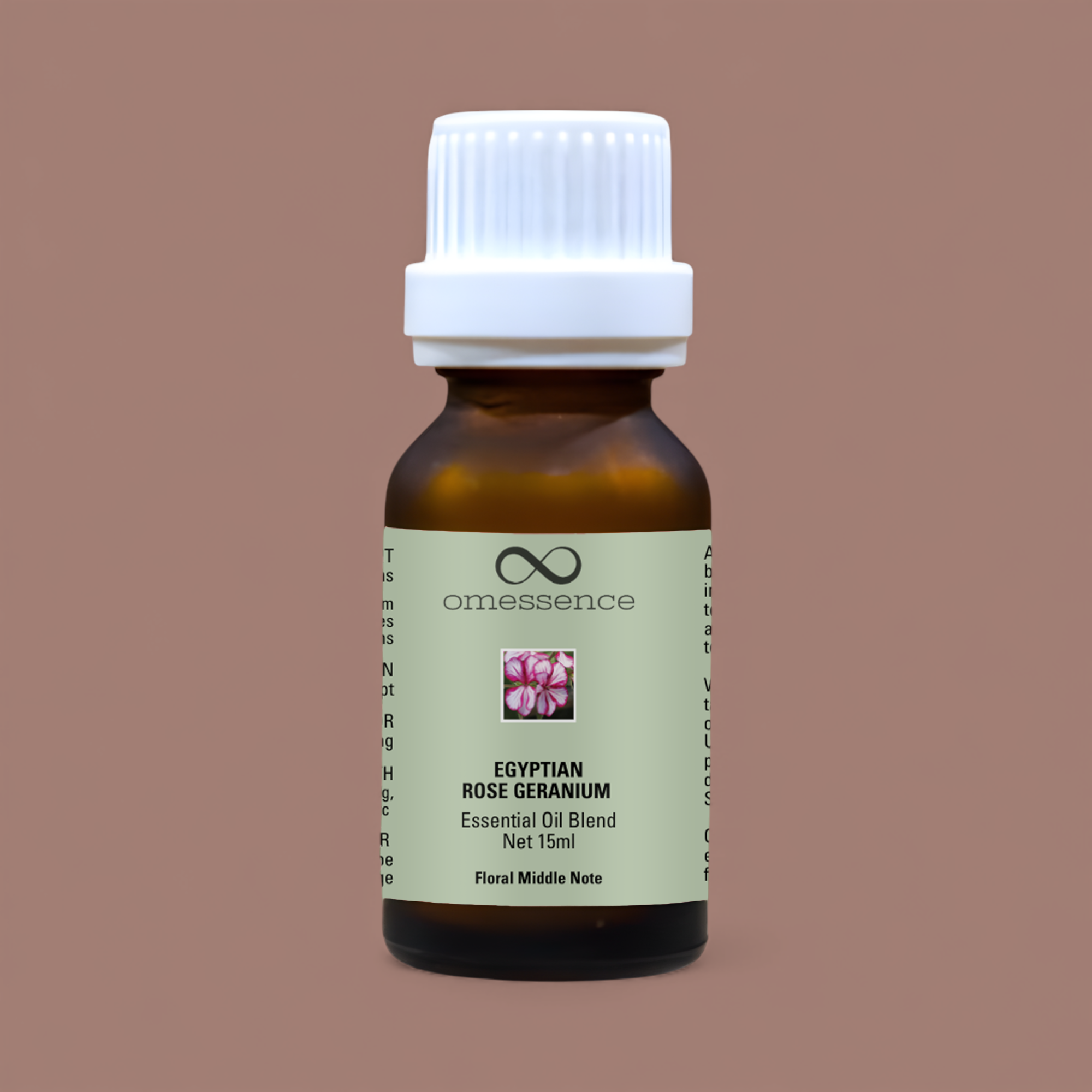 Omessence Rose Geranium Egyption Pure Essential Oil 15ml