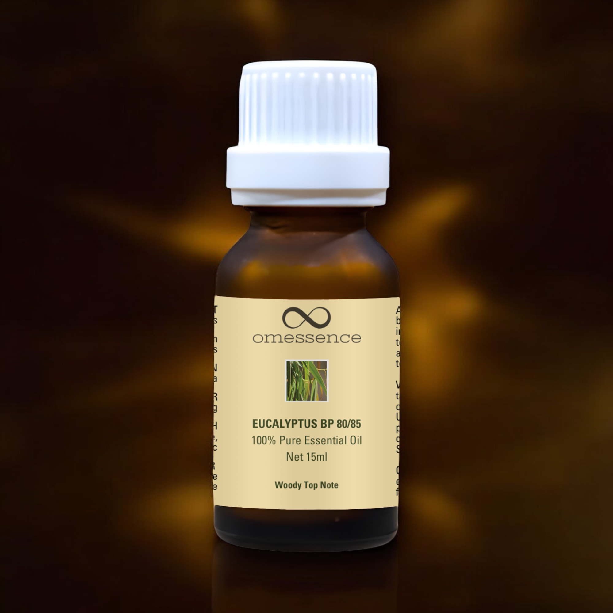 Omessence Eucalyptus BP 80/85 Pure Essential Oil 15ml