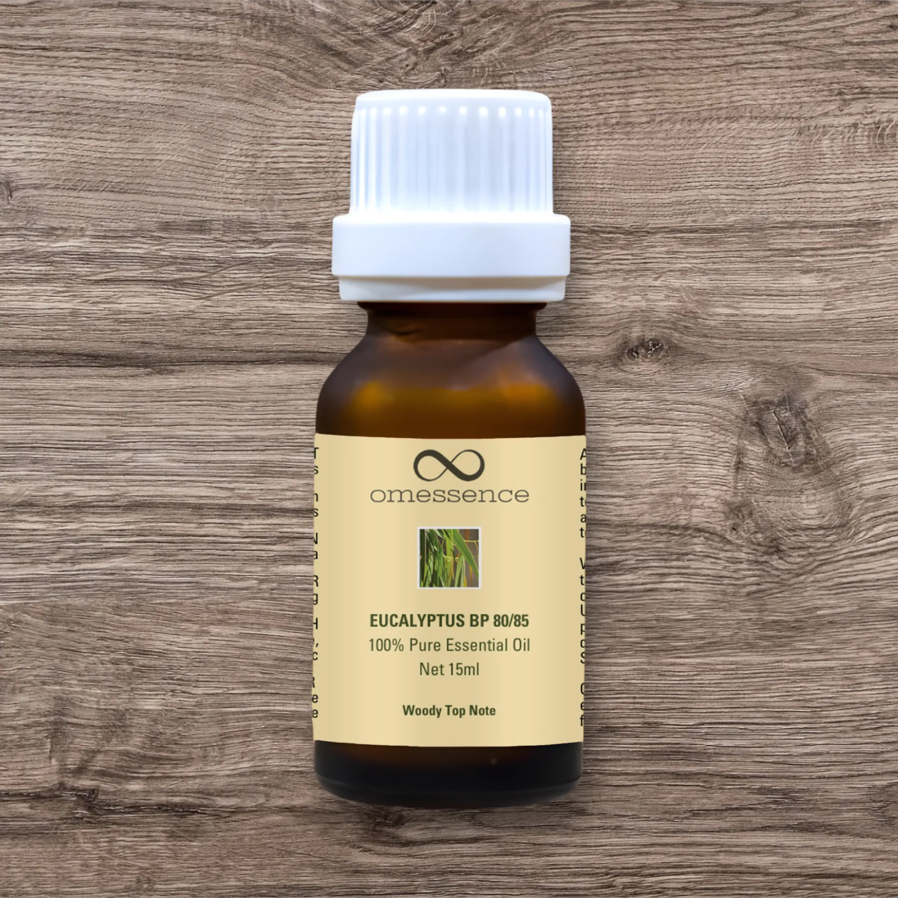 Omessence Eucalyptus BP 80/85 Pure Essential Oil 15ml