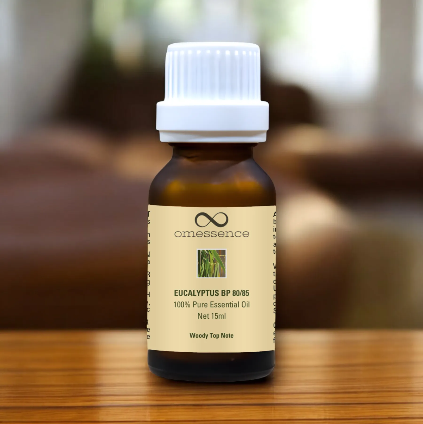 Omessence Eucalyptus BP 80/85 Pure Essential Oil 15ml