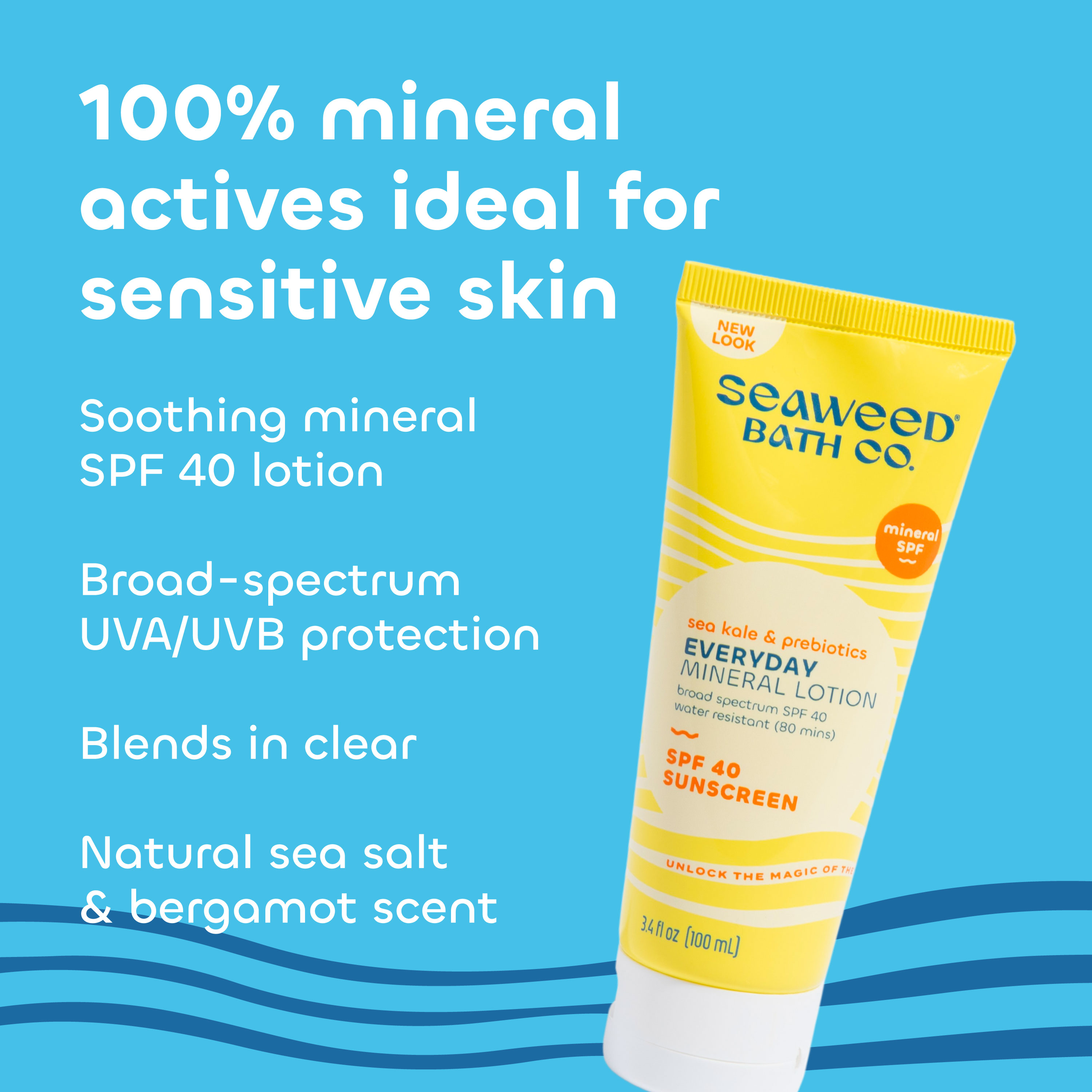Seaweed Balm Everyday Mineral Lotion SPF 40 100ml