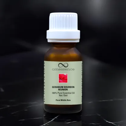Omessence Geranium Bourbon Reunion Pure Essential Oil 15ml