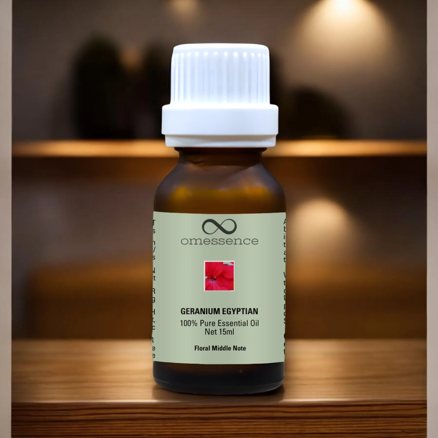 Omessence Geranium Egyptian Pure Essential Oil 15ml
