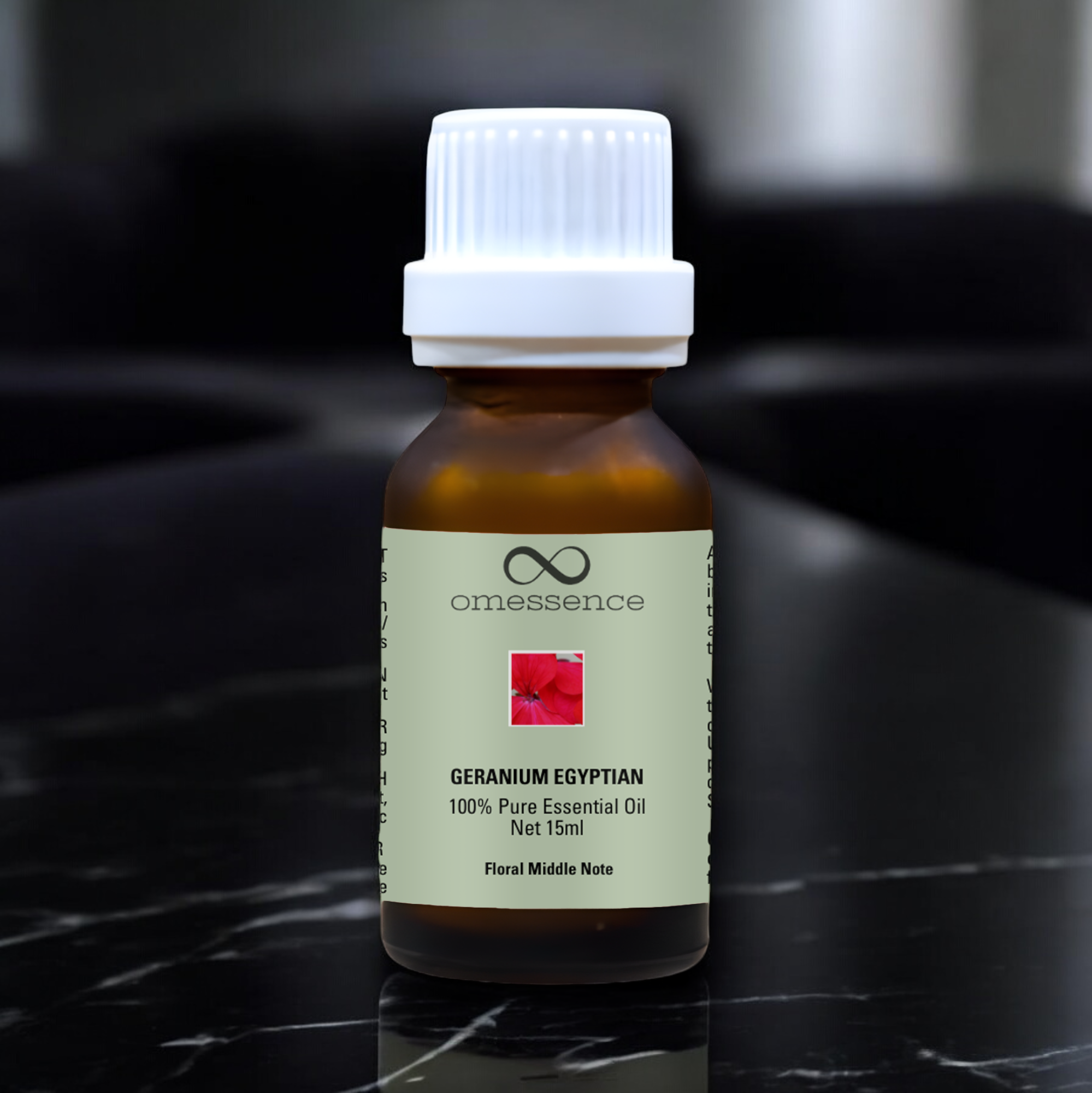 Omessence Geranium Egyptian Pure Essential Oil 15ml