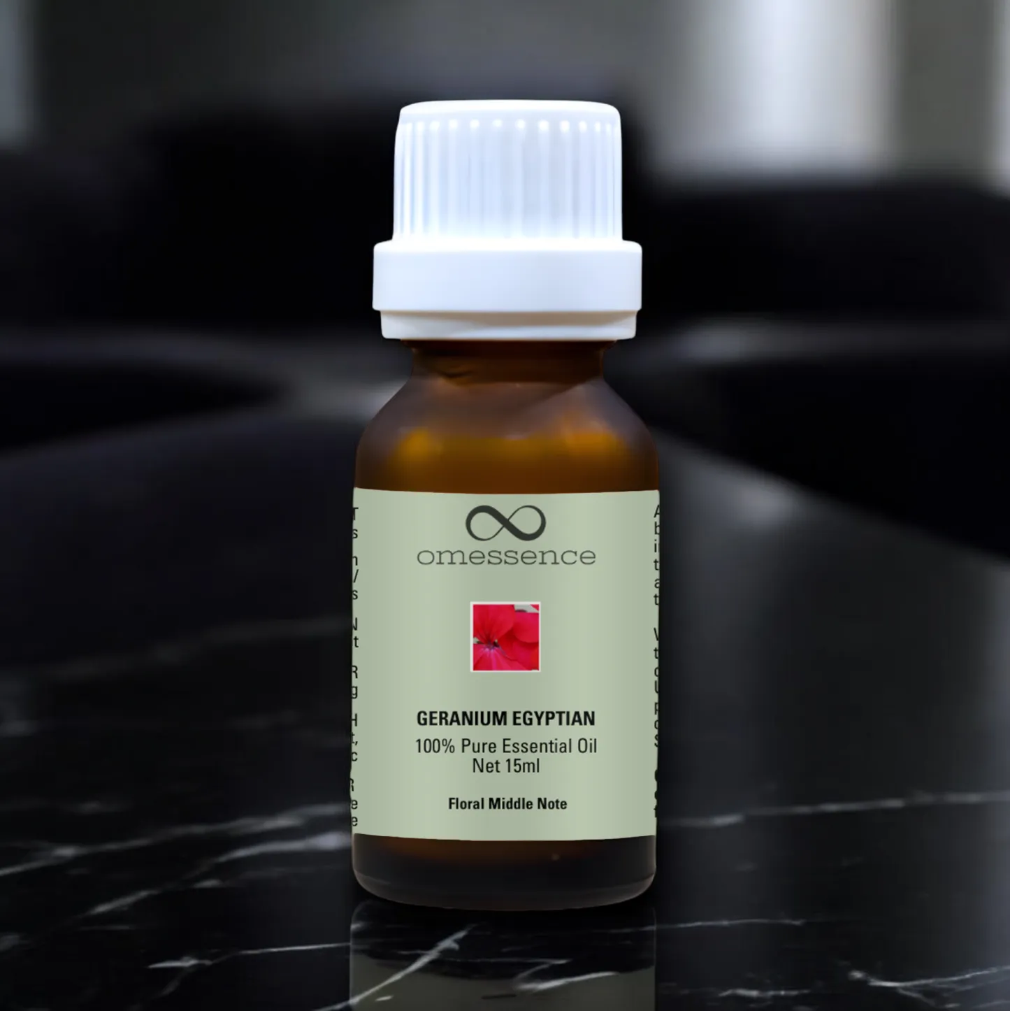 Omessence Geranium Egyptian Pure Essential Oil 15ml