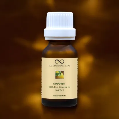 Omessence Grapefruit Cold Pressed Pure Essential Oil 15ml