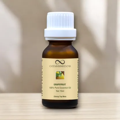 Omessence Grapefruit Cold Pressed Pure Essential Oil 15ml