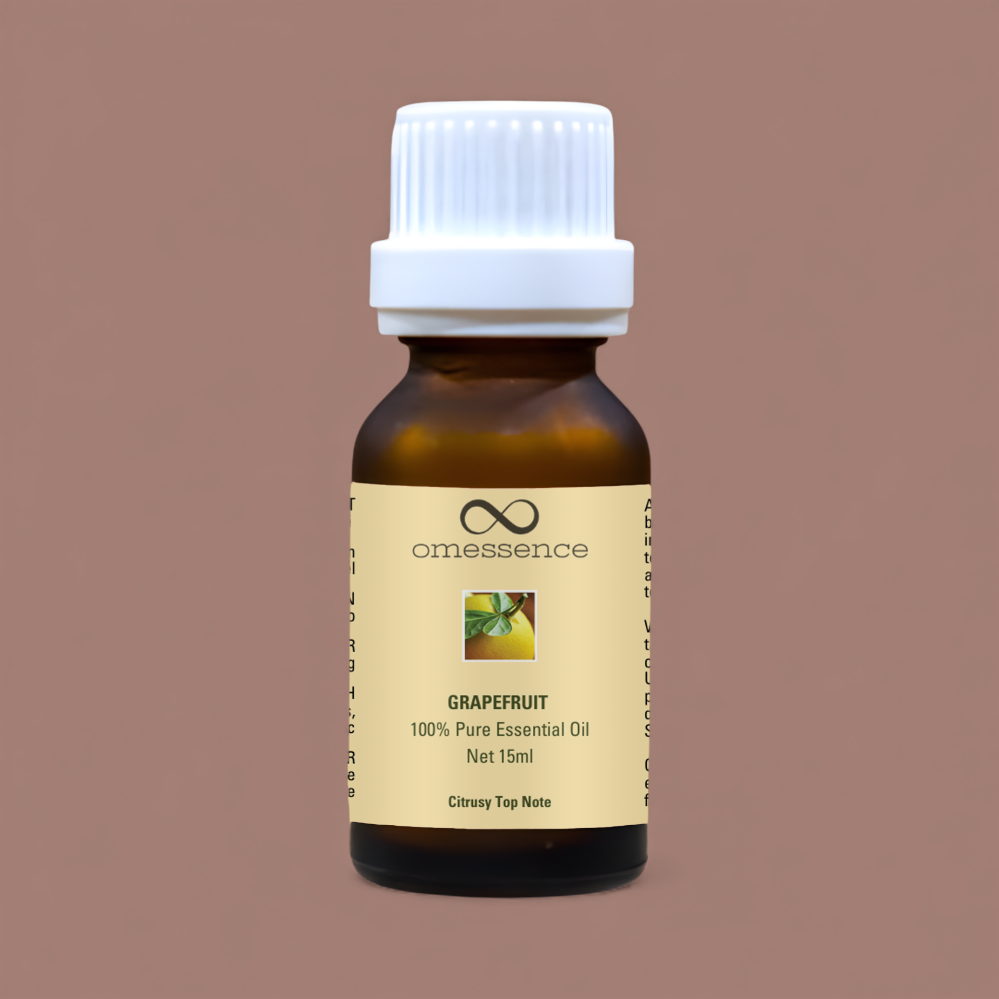 Omessence Grapefruit Cold Pressed Pure Essential Oil 15ml