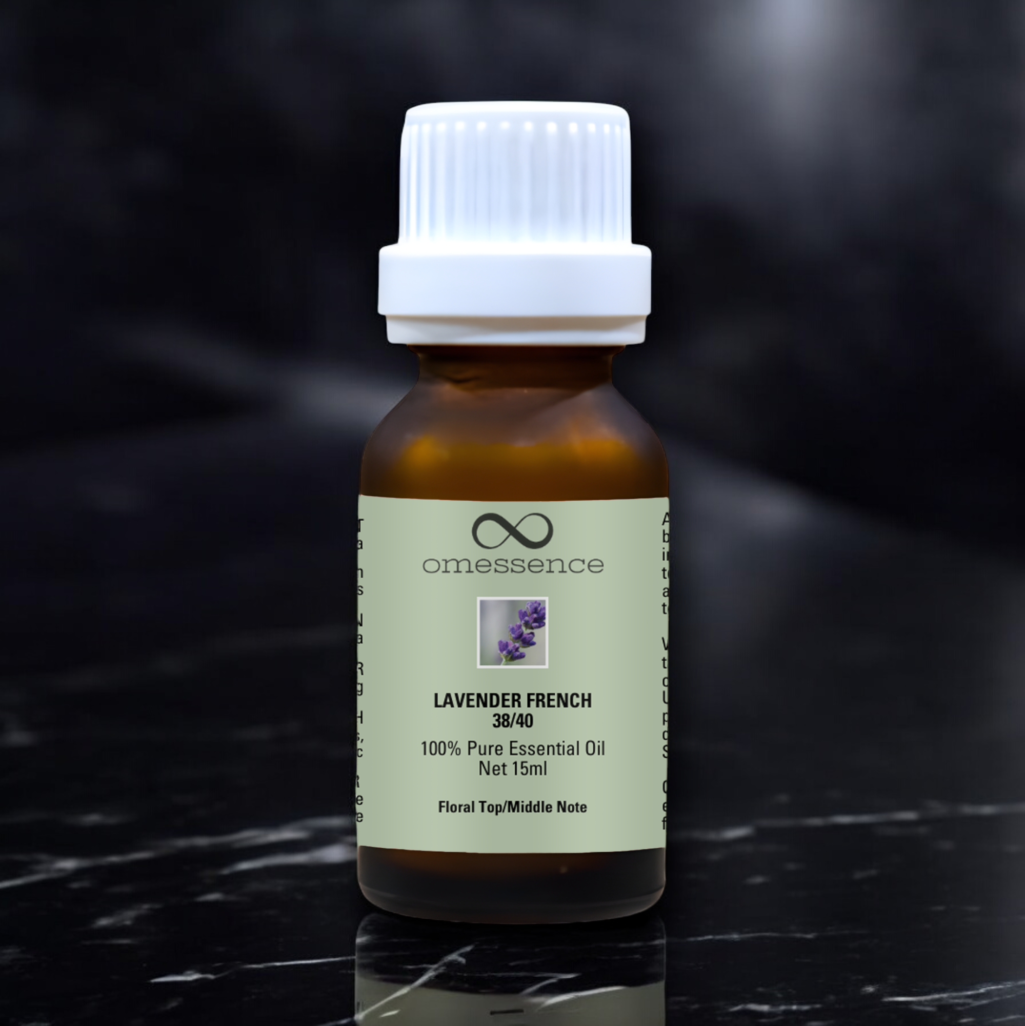 Omessence Lavender French 38/40 Pure Essential Oil 15ml
