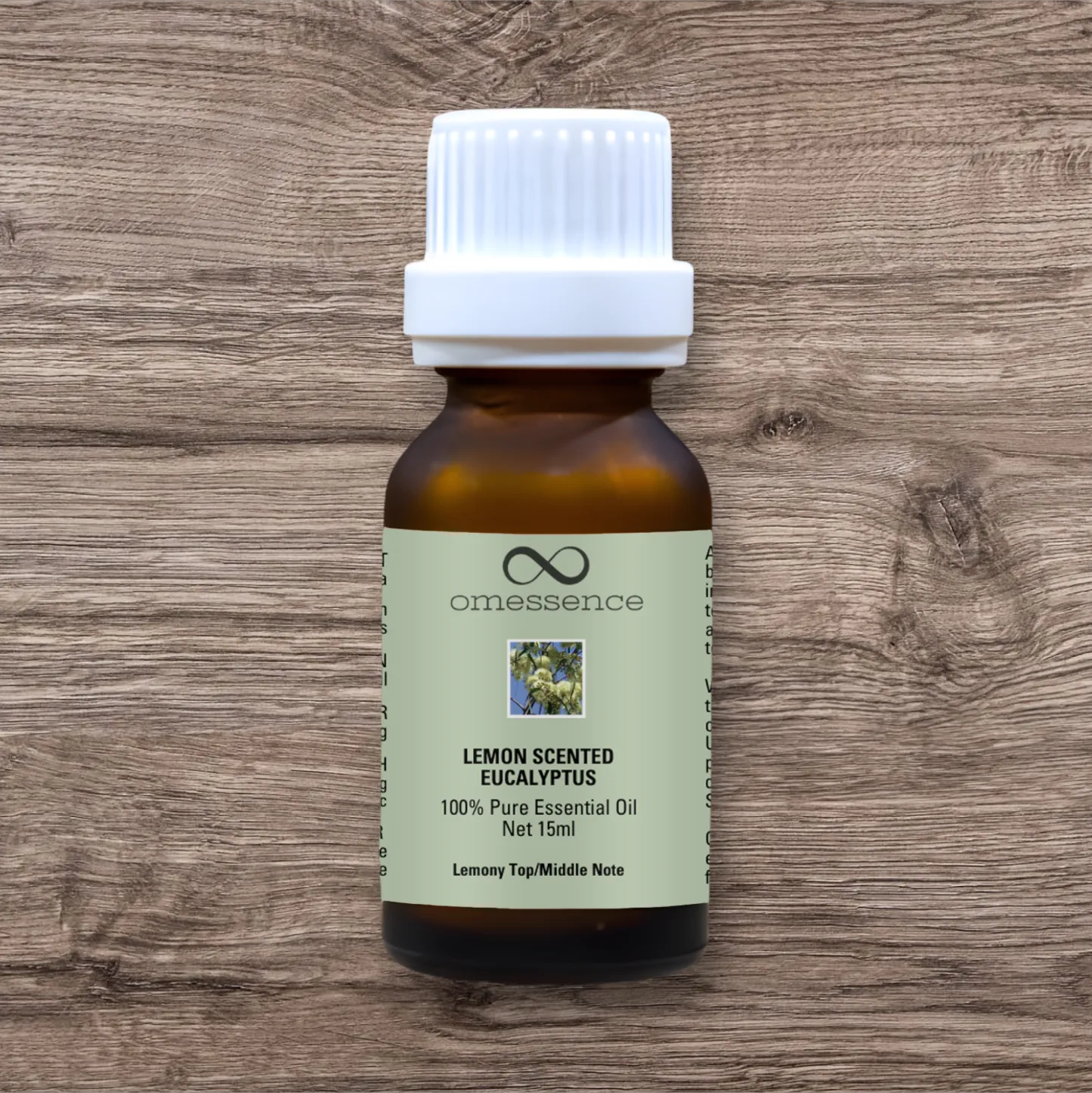 Omessence Lemon Scented Eucalyptus Pure Essential Oil 15ml