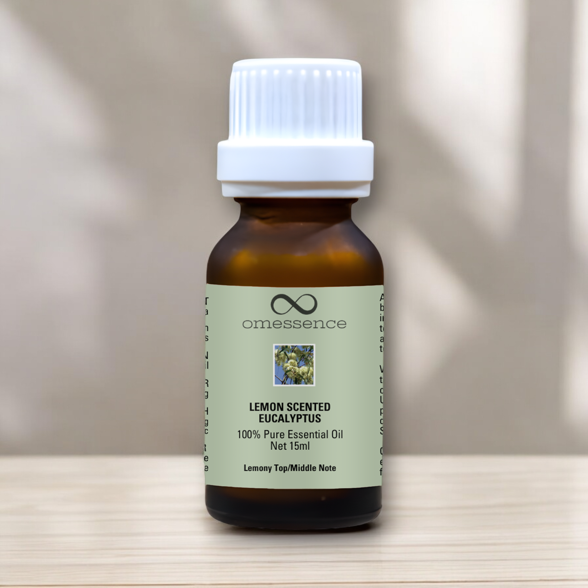 Omessence Lemon Scented Eucalyptus Pure Essential Oil 15ml