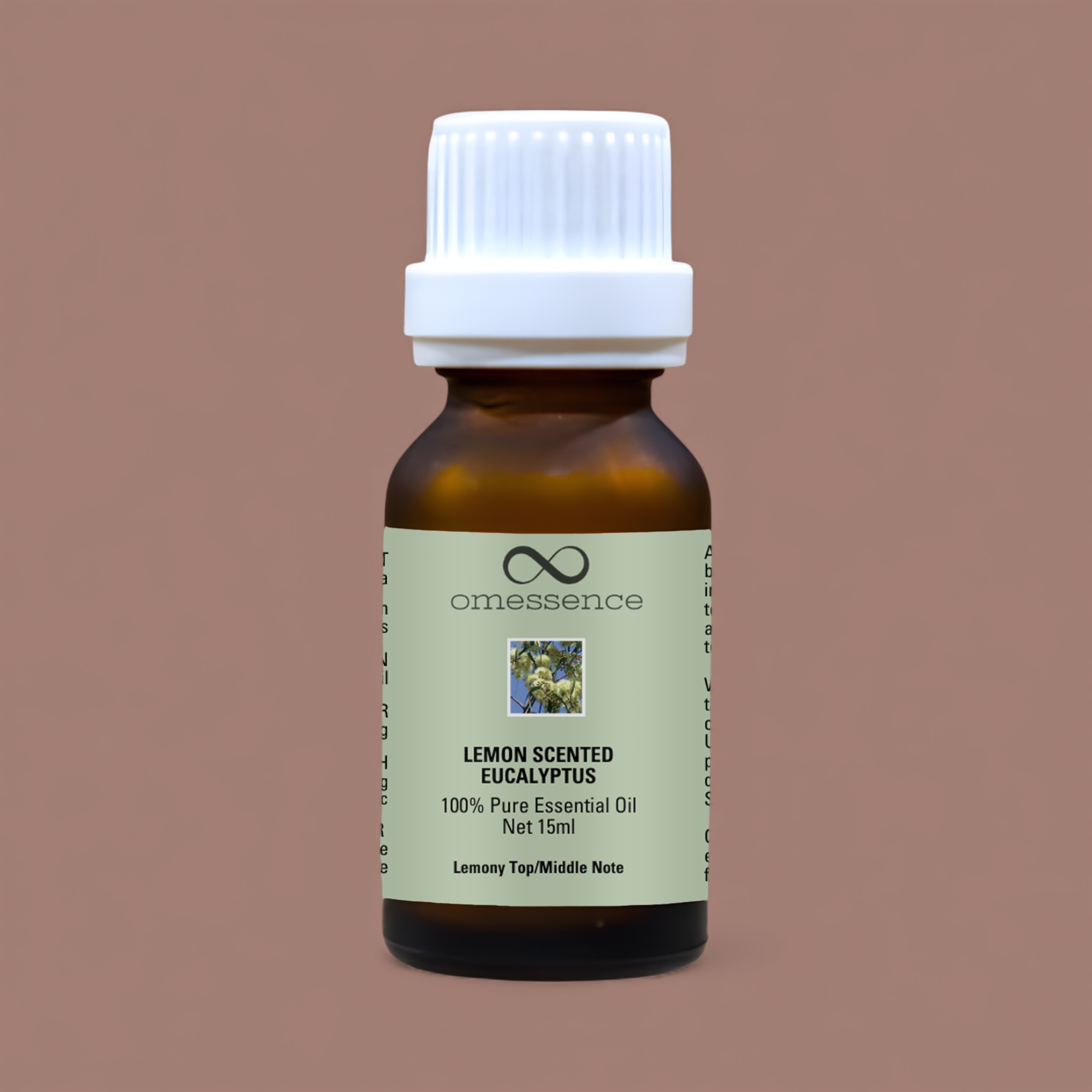 Omessence Lemon Scented Eucalyptus Pure Essential Oil 15ml