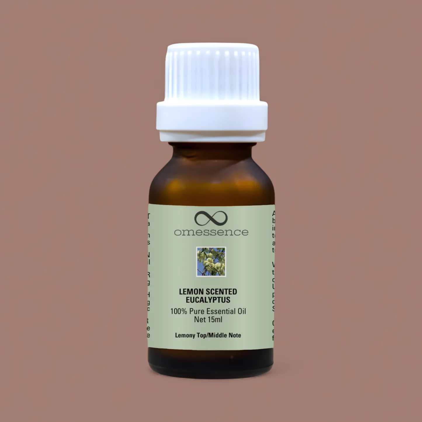 Omessence Lemon Scented Eucalyptus Pure Essential Oil 15ml