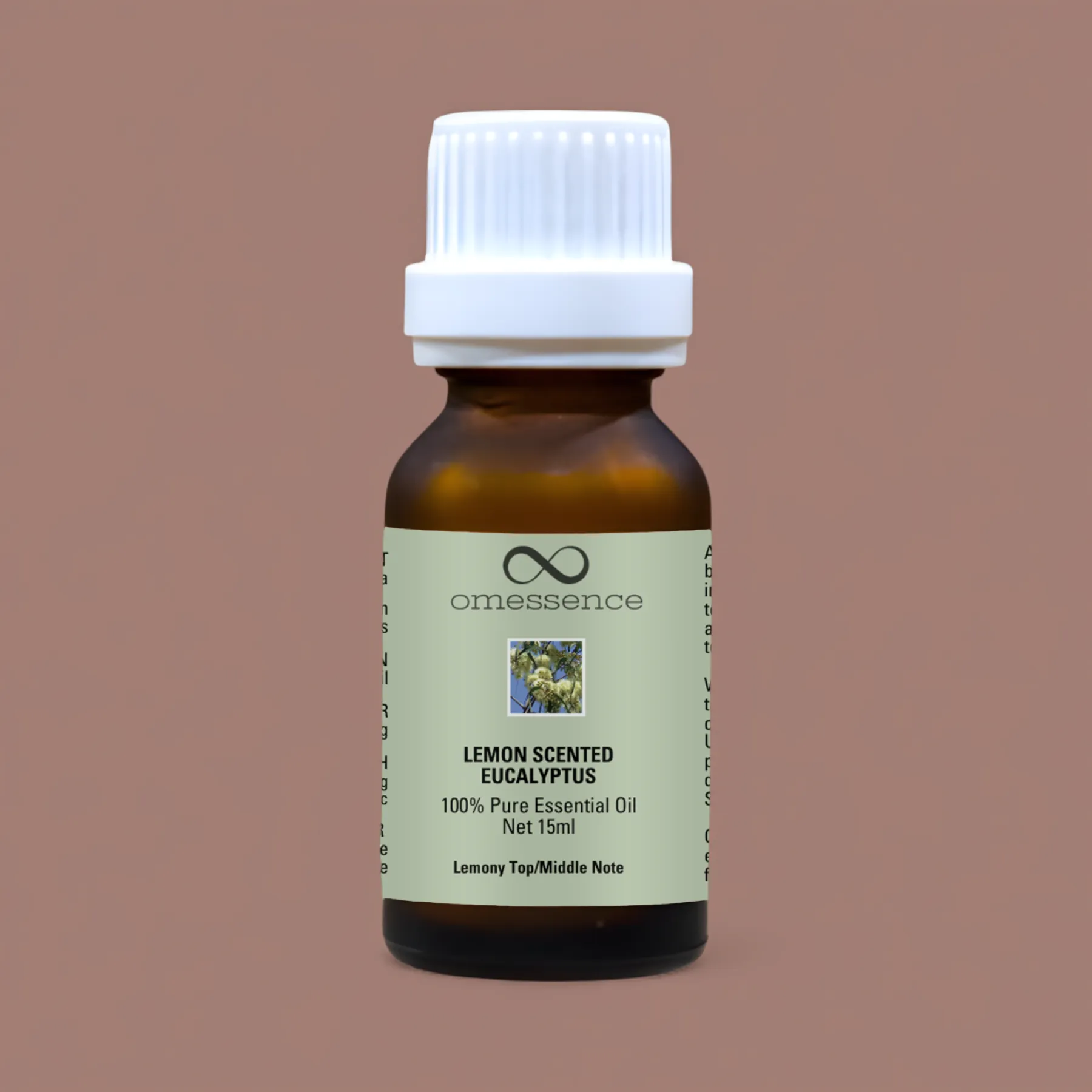 Omessence Lemon Scented Eucalyptus Pure Essential Oil 15ml