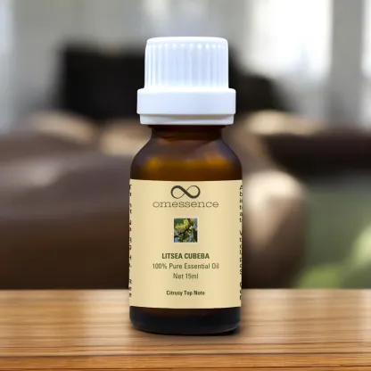 Omessence Litsea Cubeba Pure Essential Oil 15ml