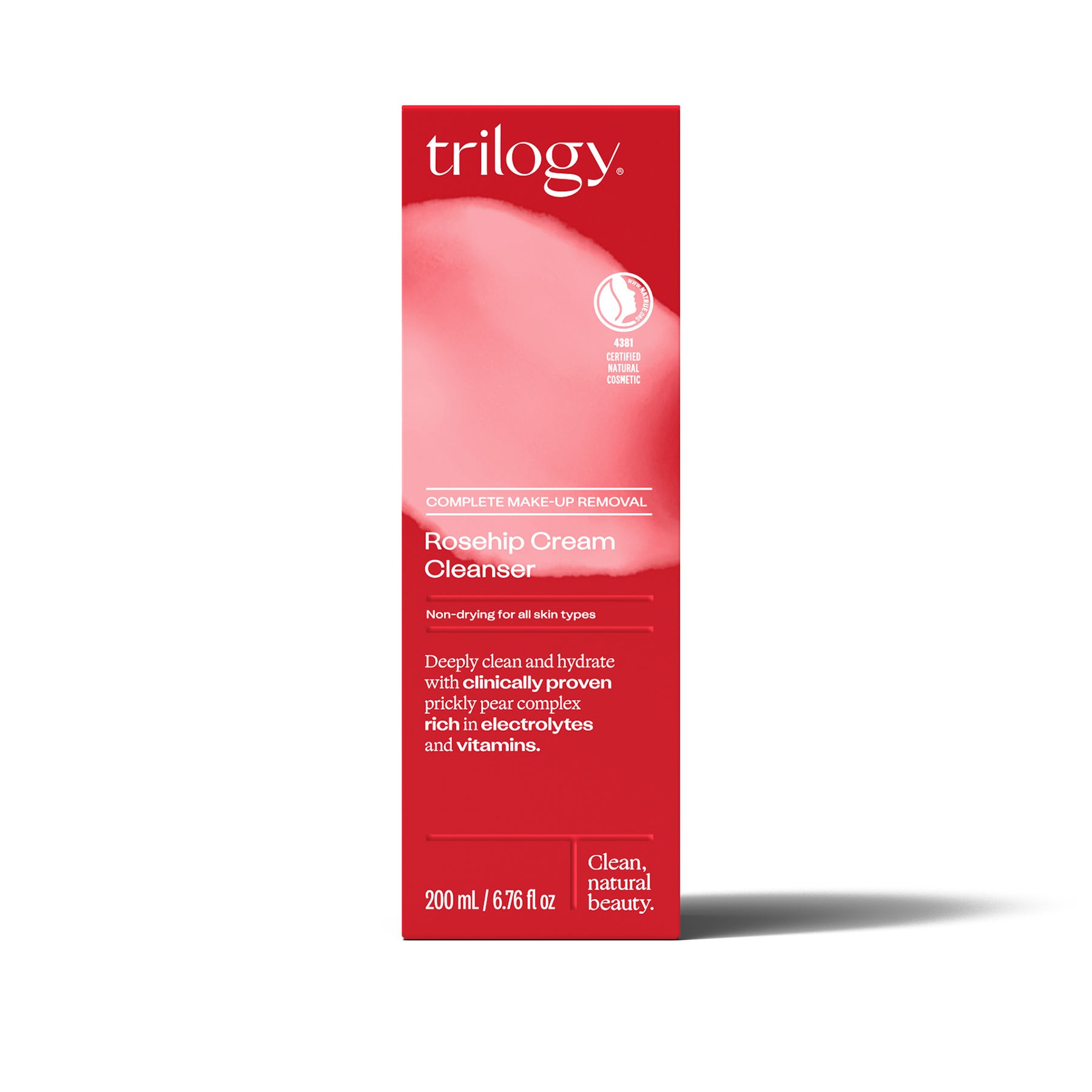 Trilogy Rosehip Cream Cleanser 200ml