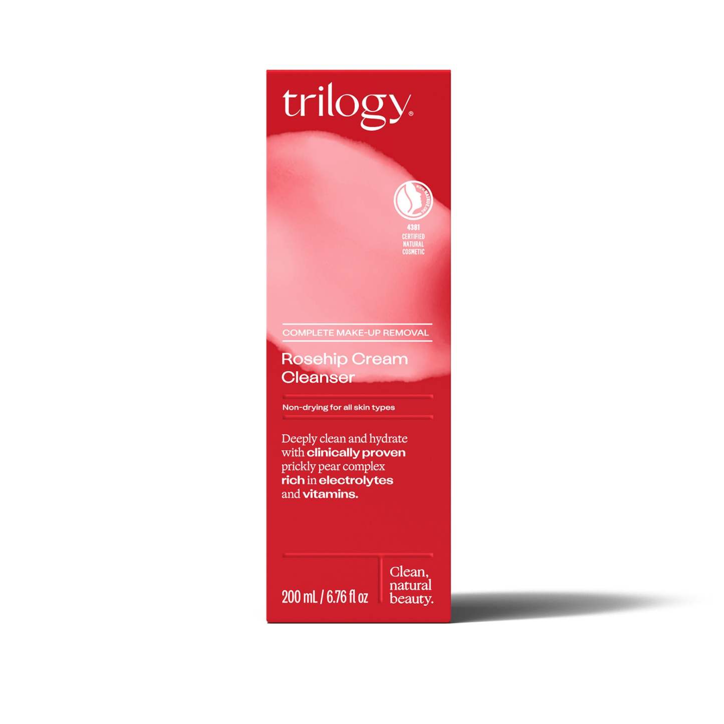 Trilogy Rosehip Cream Cleanser 200ml