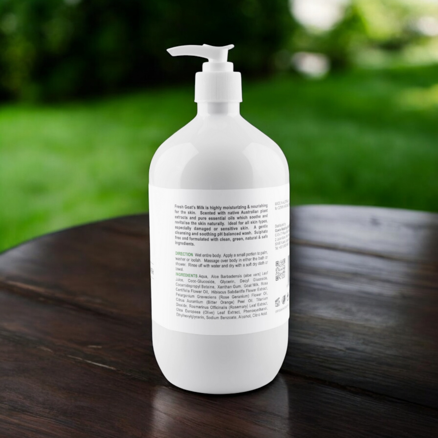 One Tree Fresh Goat's Milk Body Wash 1000ml