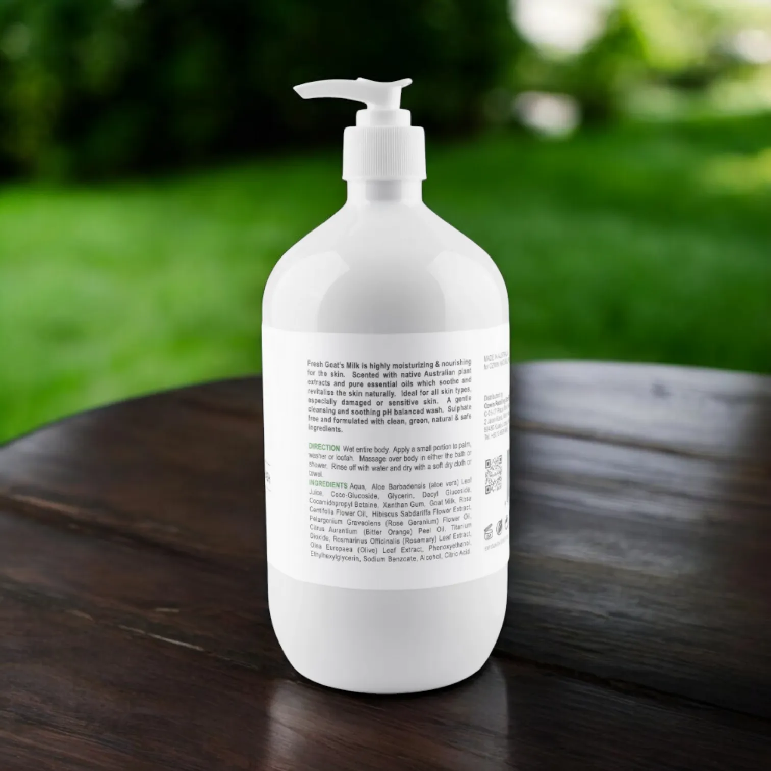 One Tree Fresh Goat's Milk Body Wash 1000ml