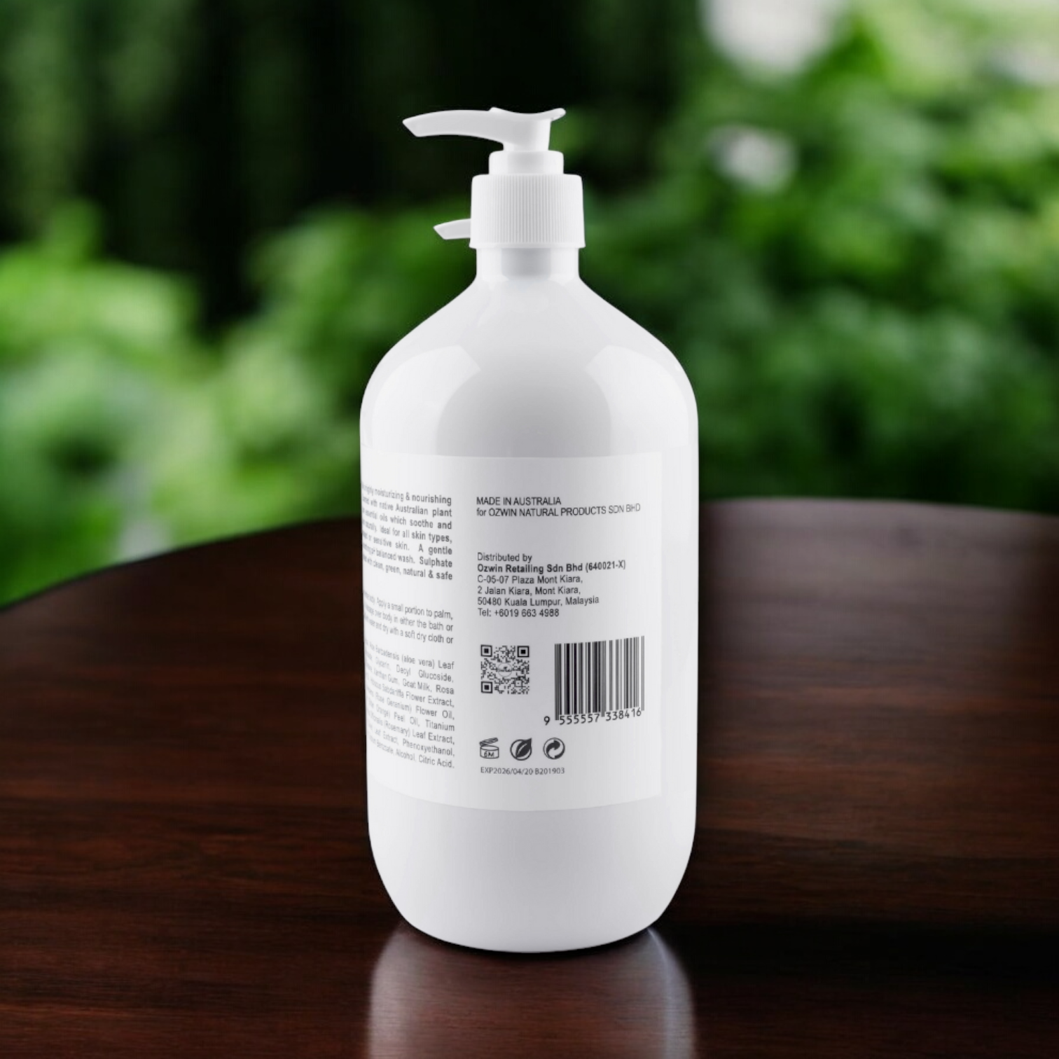 One Tree Fresh Goat's Milk Body Wash 1000ml