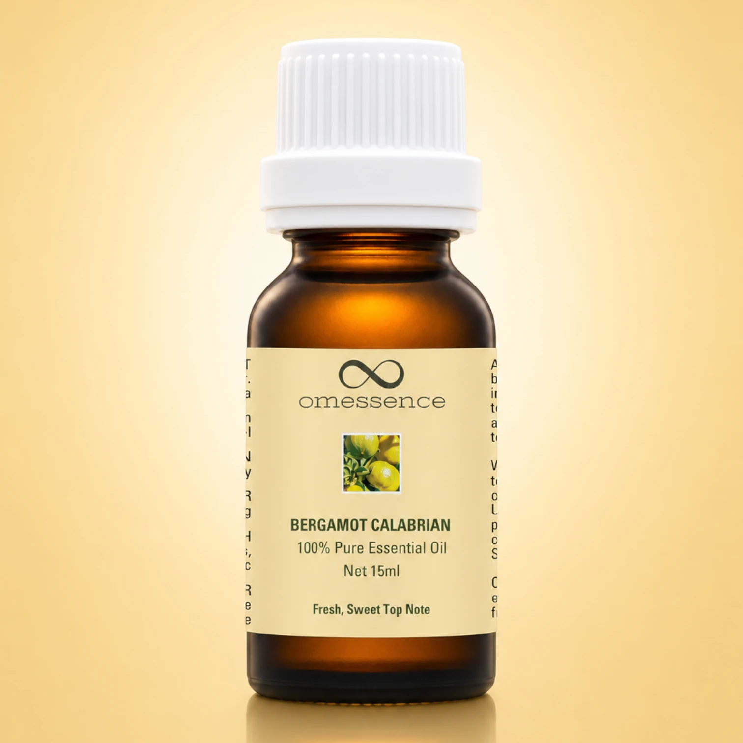 Omessence Bergamot Calabrian Pure Essential Oil 15ml