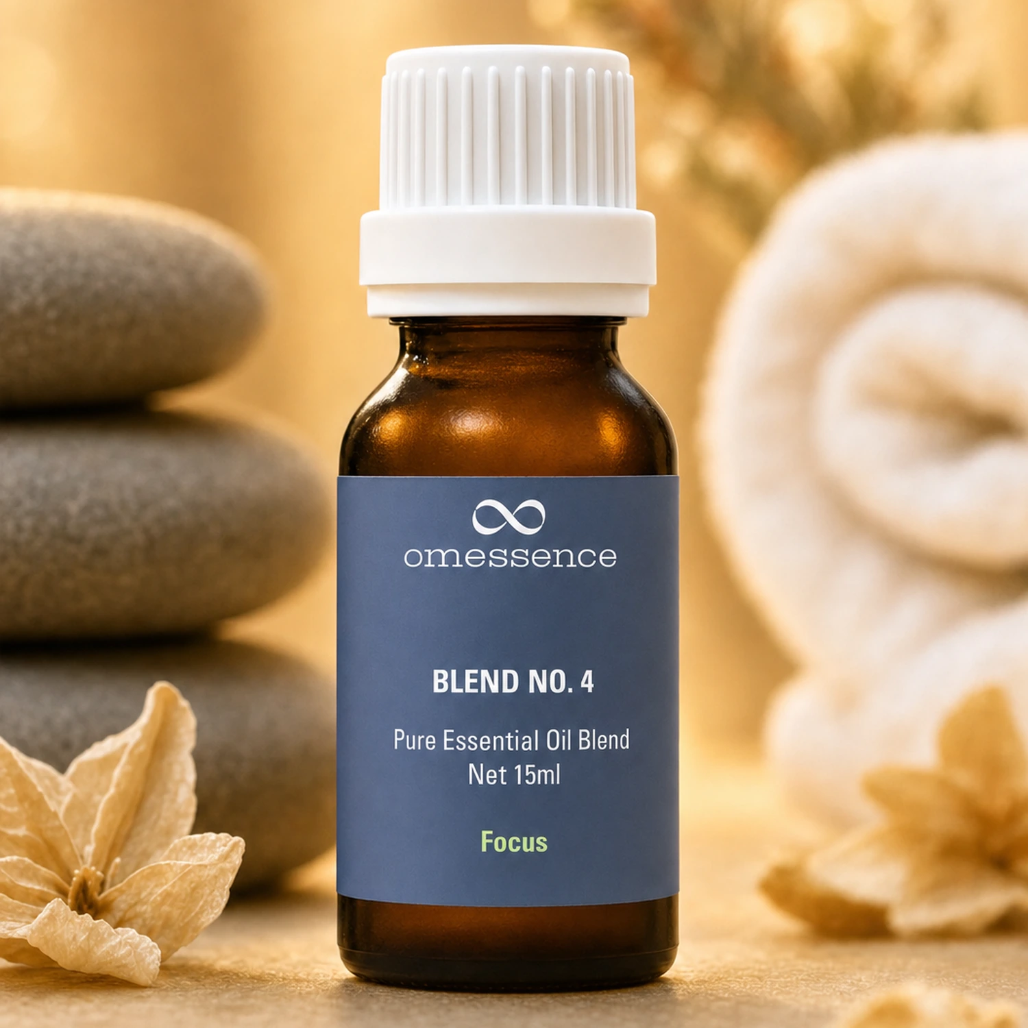 Omessence Blend No. 4 Pure Essential Oil (Focus) 15ml