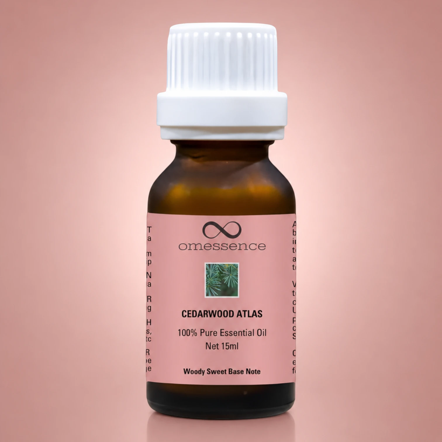Omessence Cedarwood Oil Atlas Pure Essential Oil 15ml