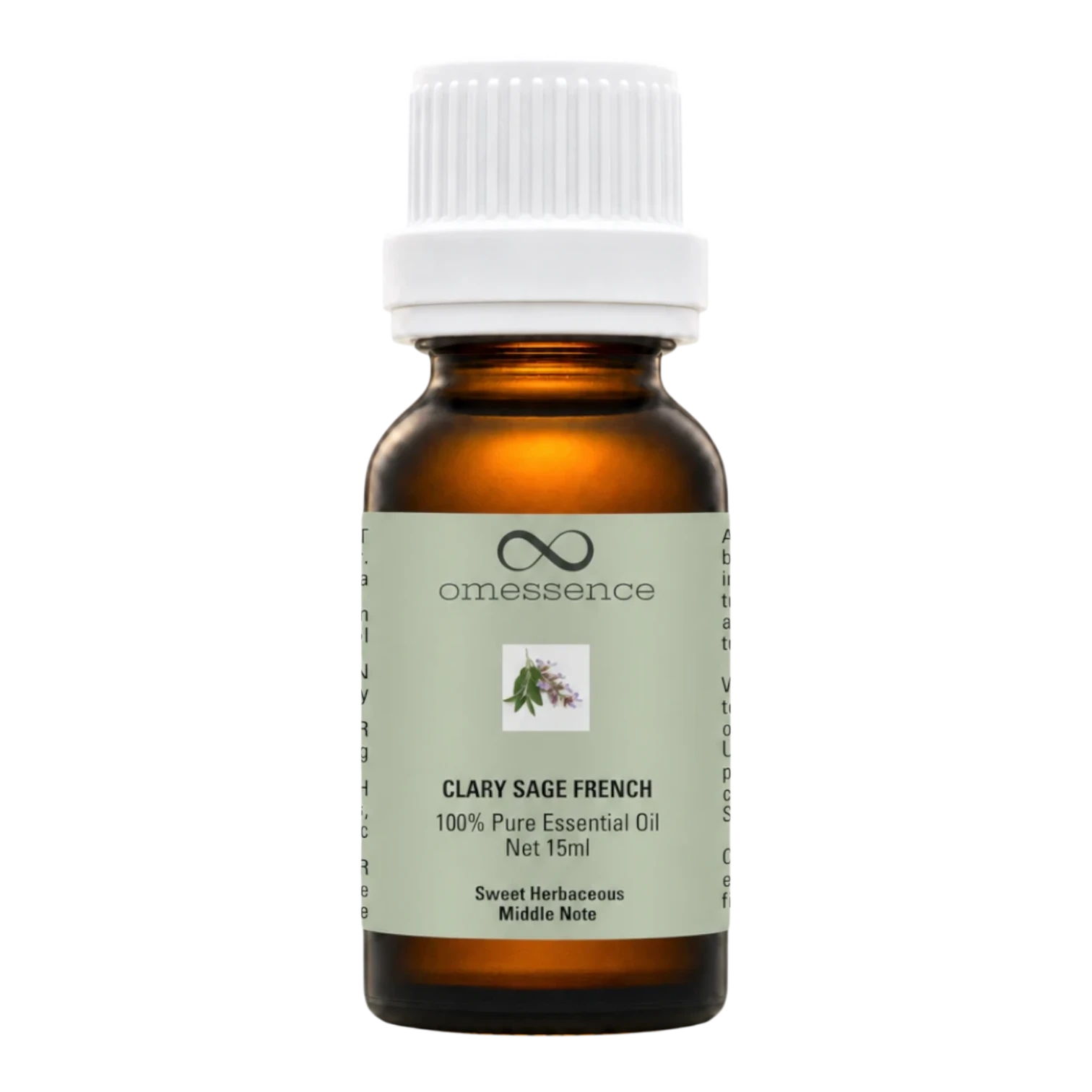 Omessence Clary Sage French Pure Essential Oil 15ml