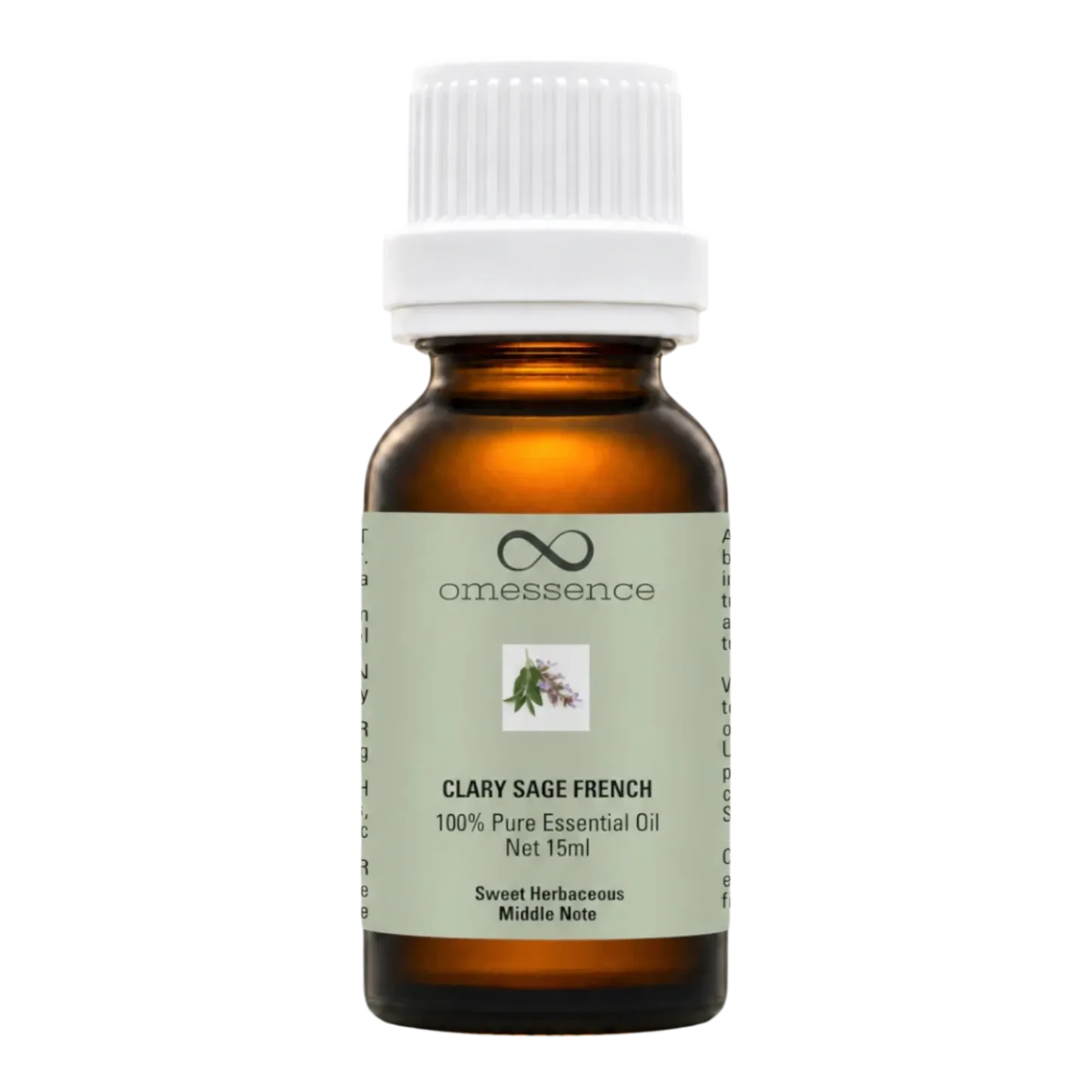 Omessence Clary Sage French Pure Essential Oil 15ml