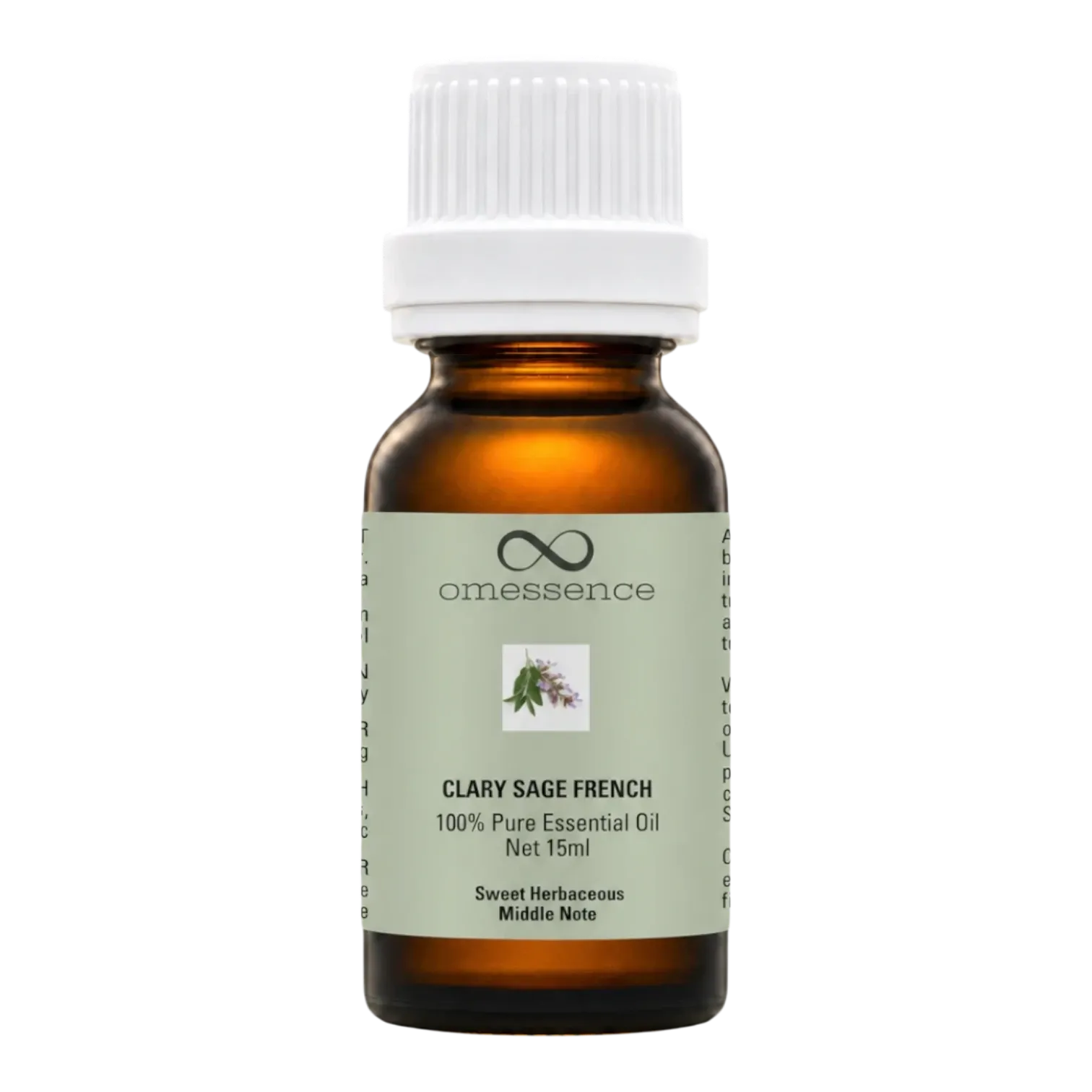 Omessence Clary Sage French Pure Essential Oil 15ml