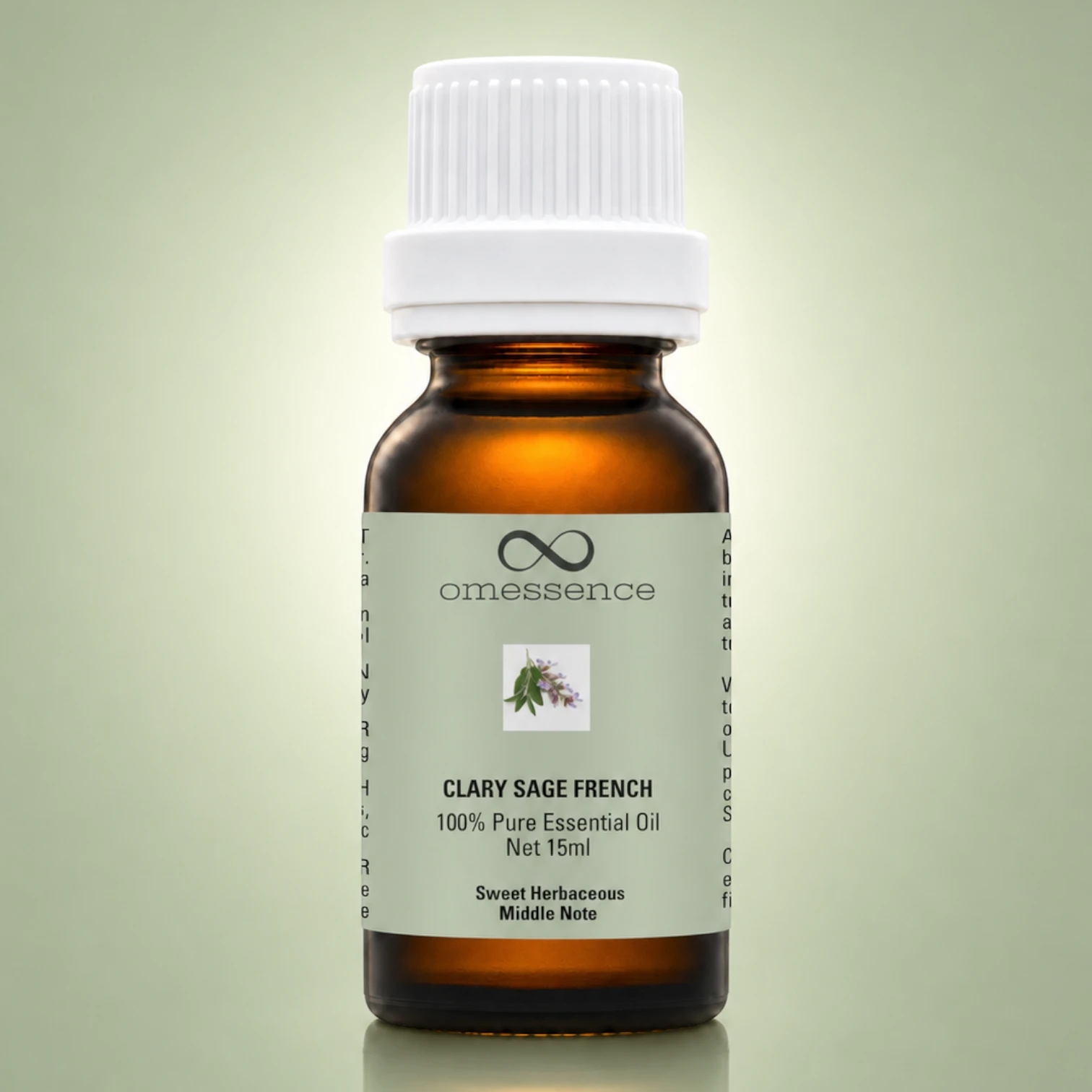 Omessence Clary Sage French Pure Essential Oil 15ml